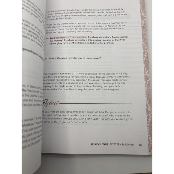 Ephesians: Bible Study Book with Video Access : A Study of Faith and Practice - Picture 3 of 11